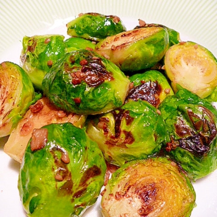 芽キャベツの ガーリックオイル焼き レシピ 作り方 By まめもにお 楽天レシピ 芽キャベツの ガーリックオイル焼き レシピ 作り方 By まめもにお 楽天レシピ